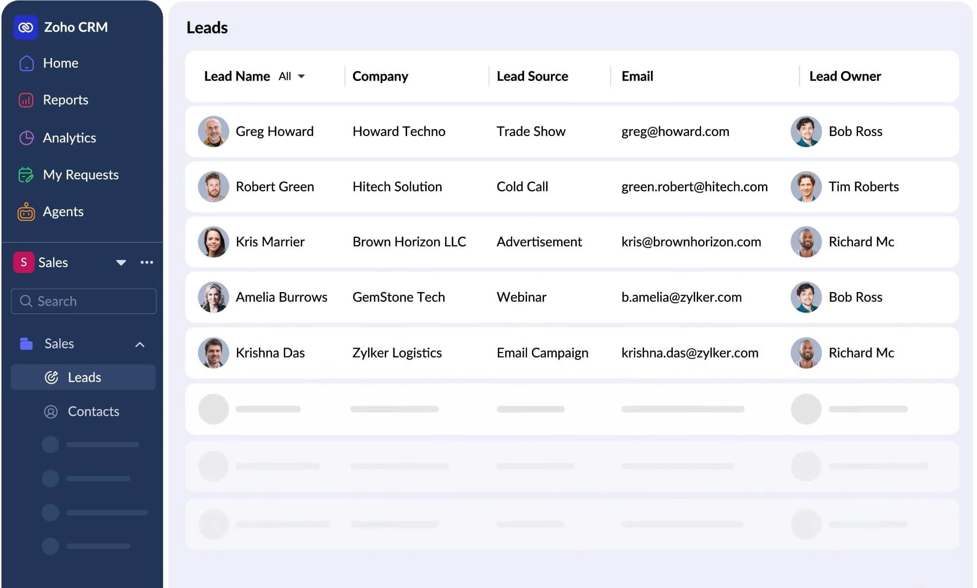 Zoho Crm