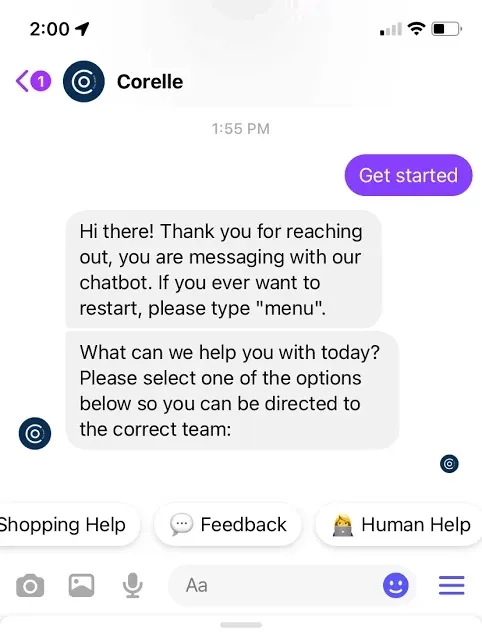 Customer Service Chatbot