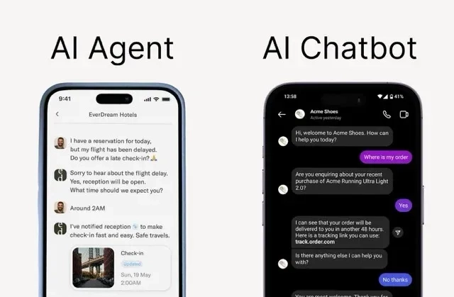 AI Agent Vs AI Chatbot