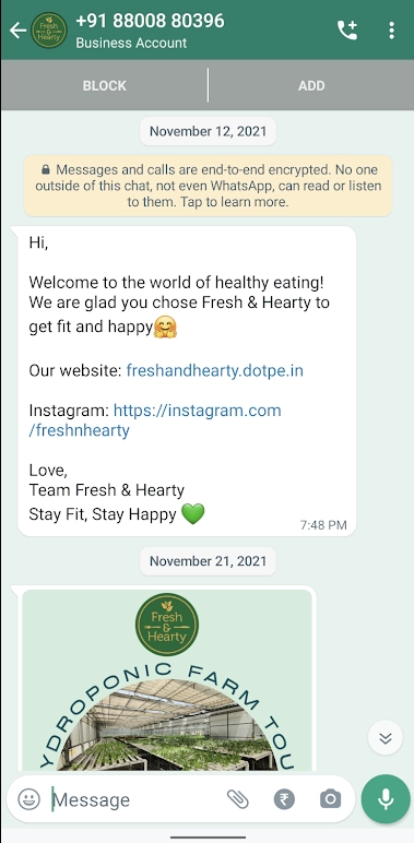 Contoh Greeting Message Untuk Online Shop