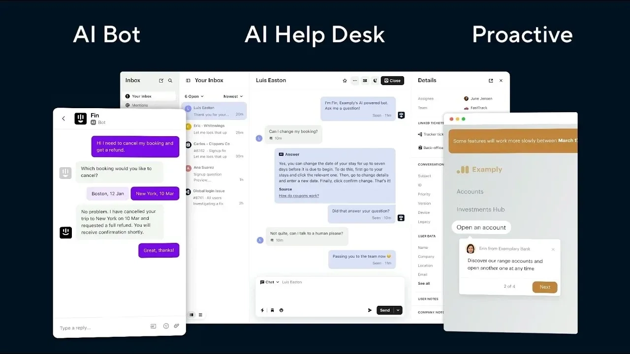 AI Bot Intercom for Customer Service