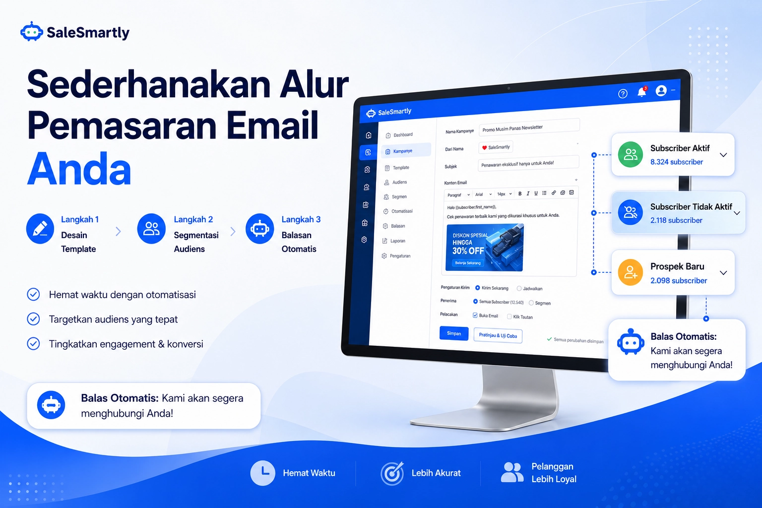 Email Marketing dari Nulis hingga Kelola Balasan: Satu Alur, Satu Tempat